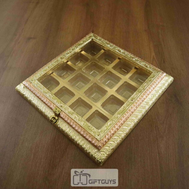 Decorative Chocolate Box 16 Cavity