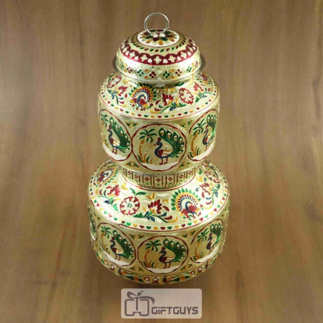 Decorative Meenakari Pot Set