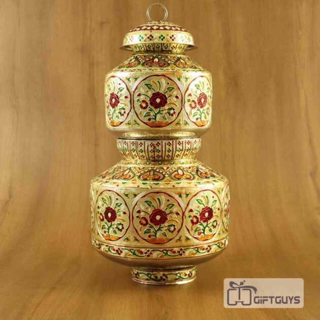Decorative Meenakari Pot Set
