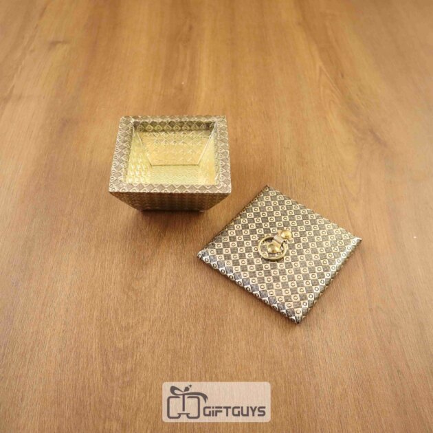 Small Size Wooden Handicrafted Box 4 X 4 inch