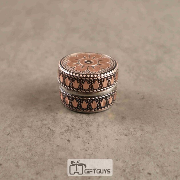 Oxidised Small Size Kumkum Holder