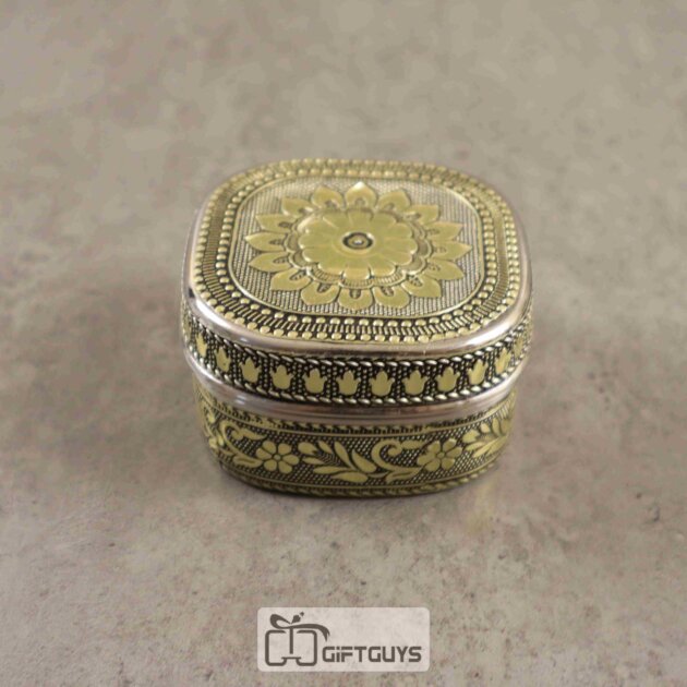 SS Oxidised Small Size Storage Box