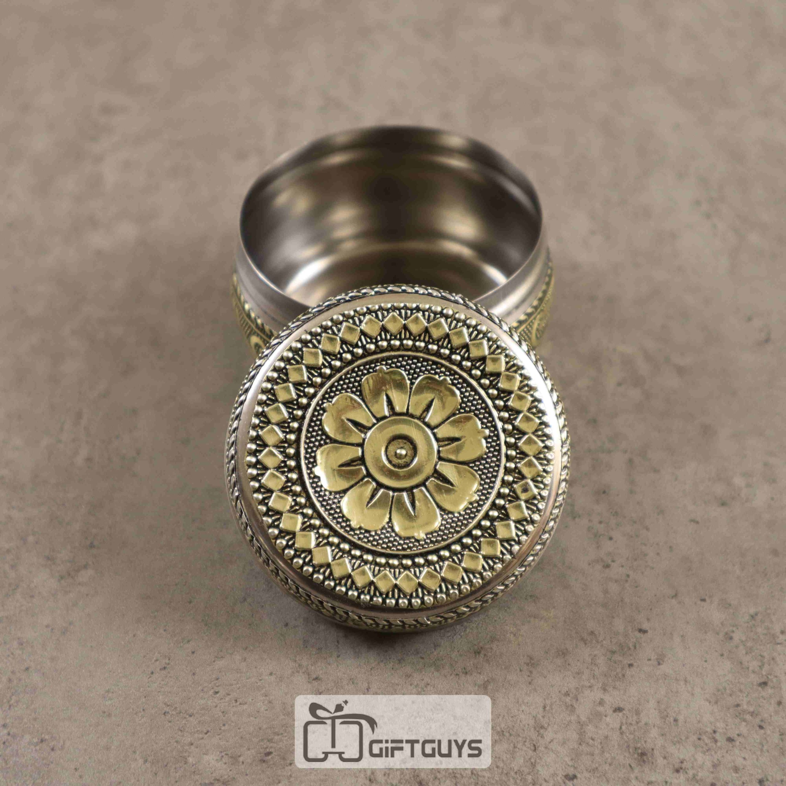 Golden oxidised Small Size Storage Box - Image 3