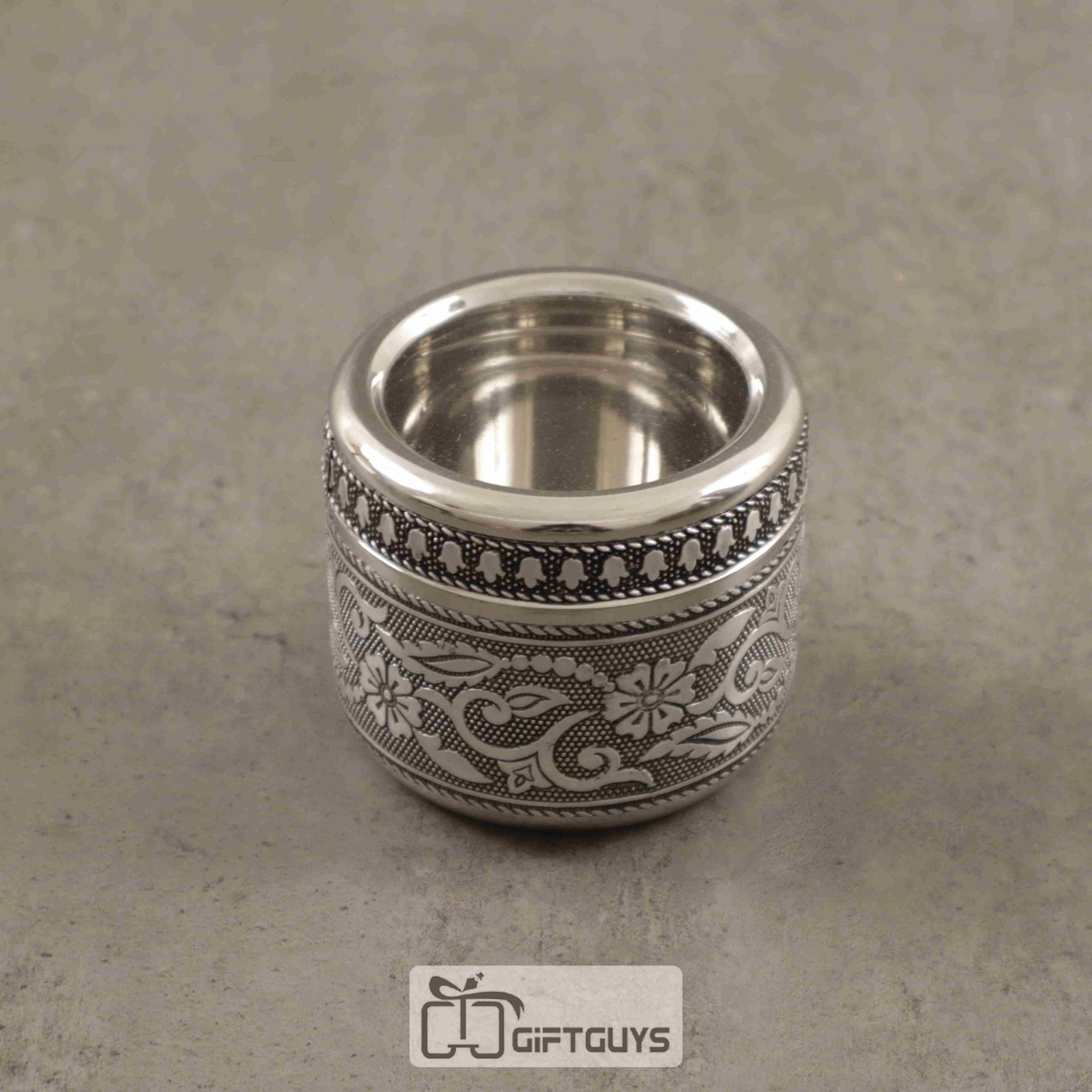 Silver Oxidised Storage Box - Image 2