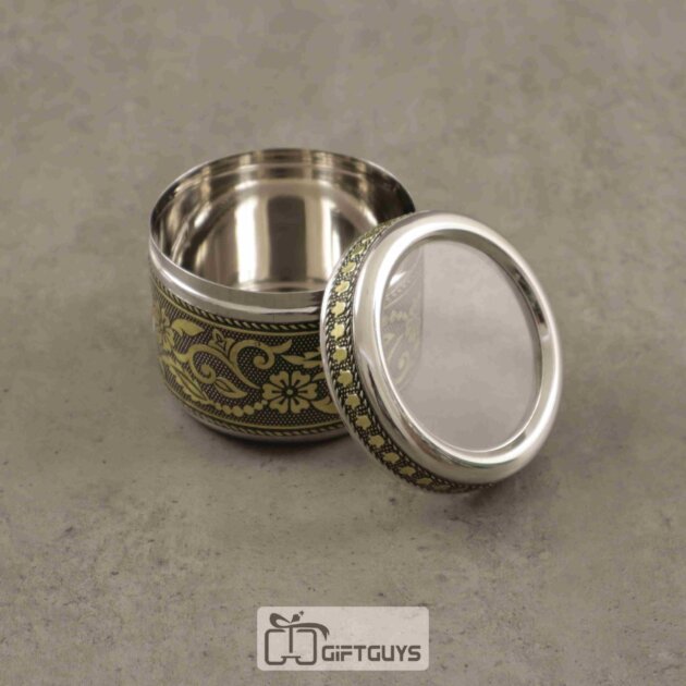 Golden oxidised Storage Box