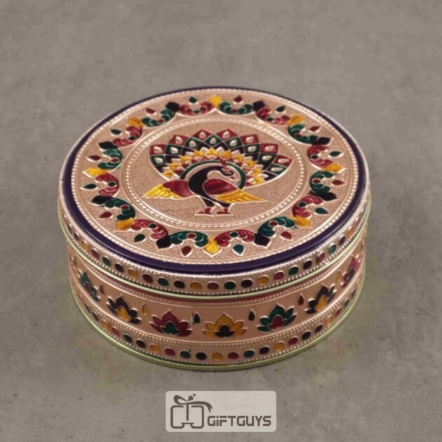 Meenakari Worked Storage Box