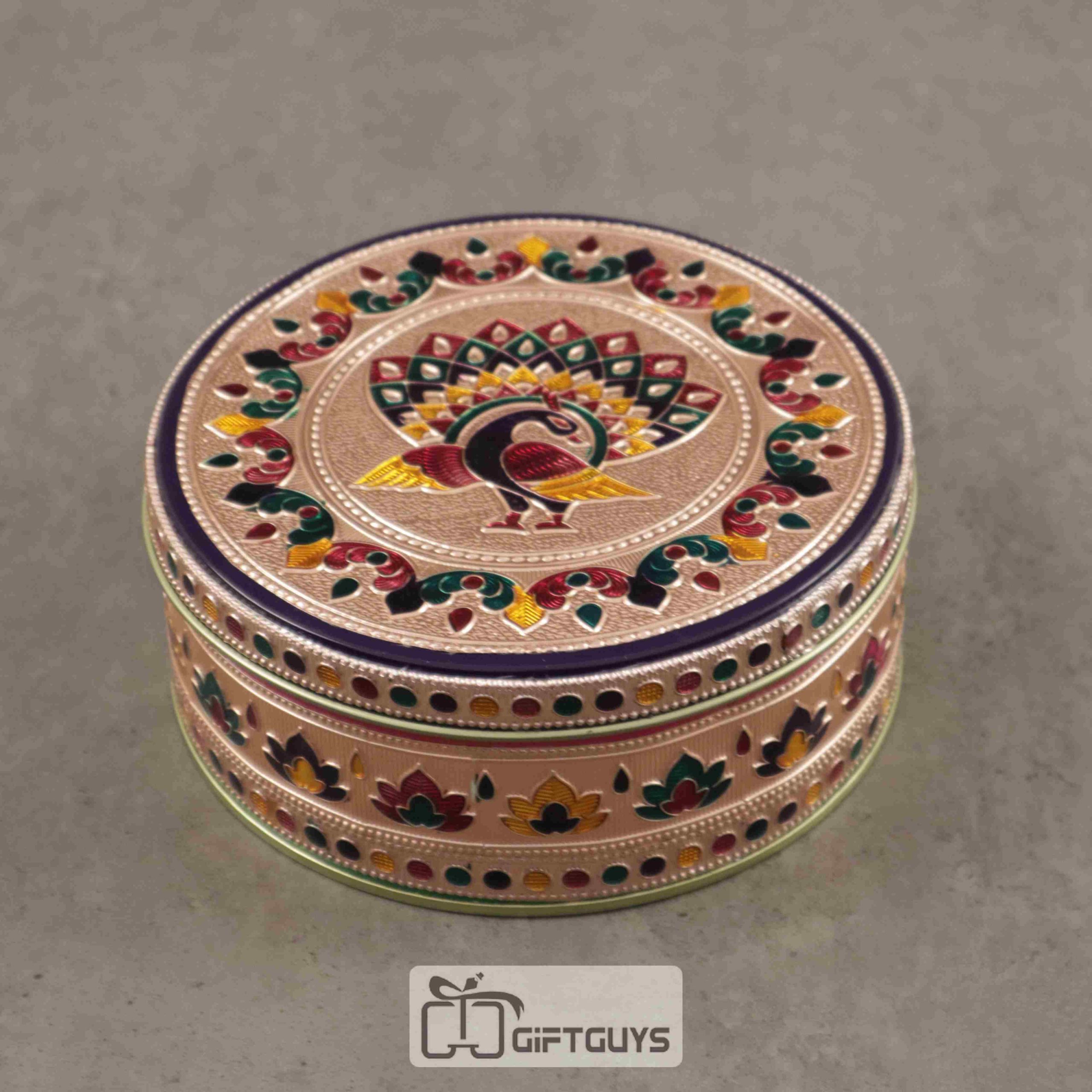 Meenakari Worked Storage Box