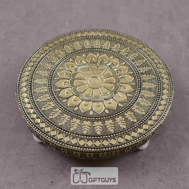Golden Oxidised Pooja Bajoth 6.5 inch