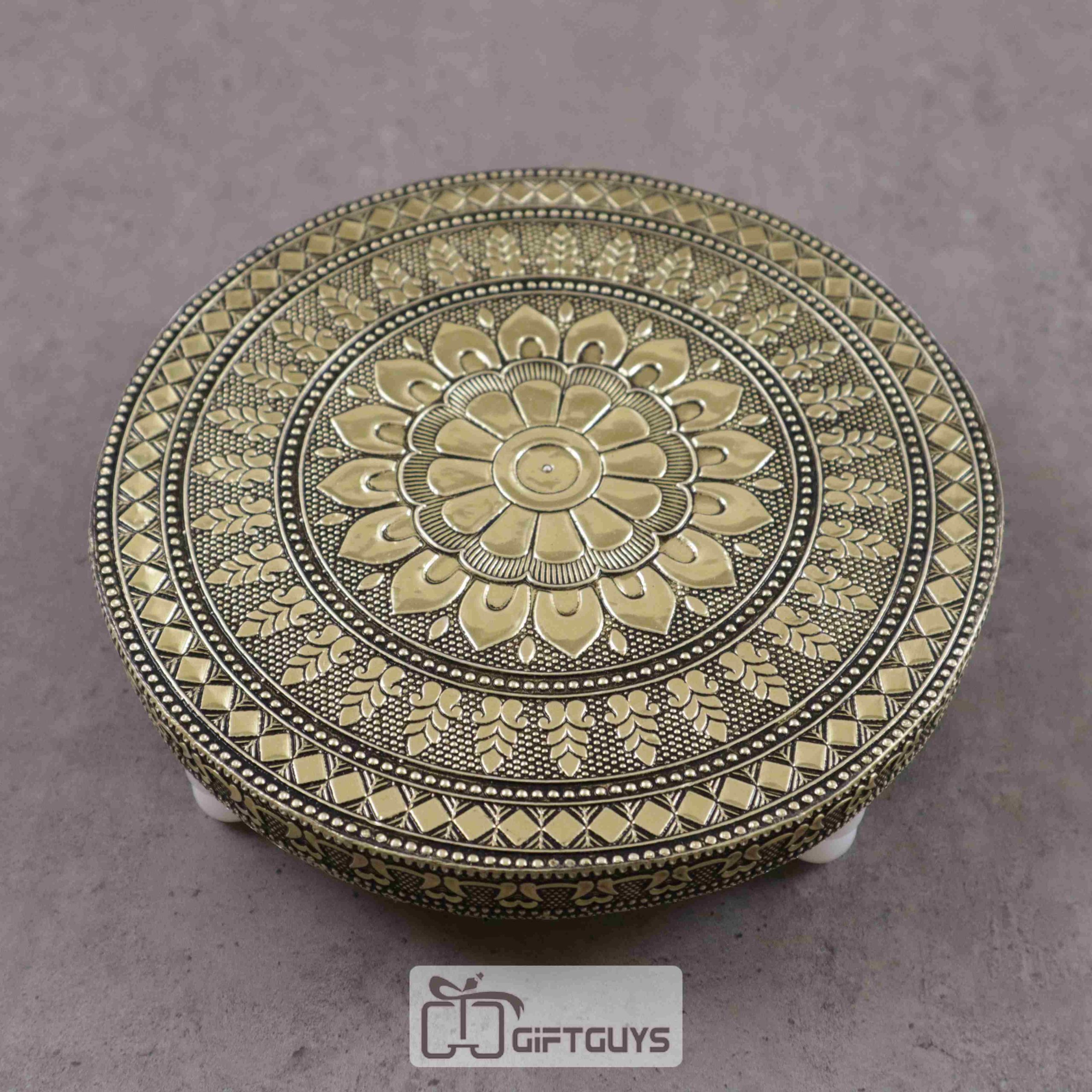 Golden Oxidised Pooja Bajoth 6.5 inch