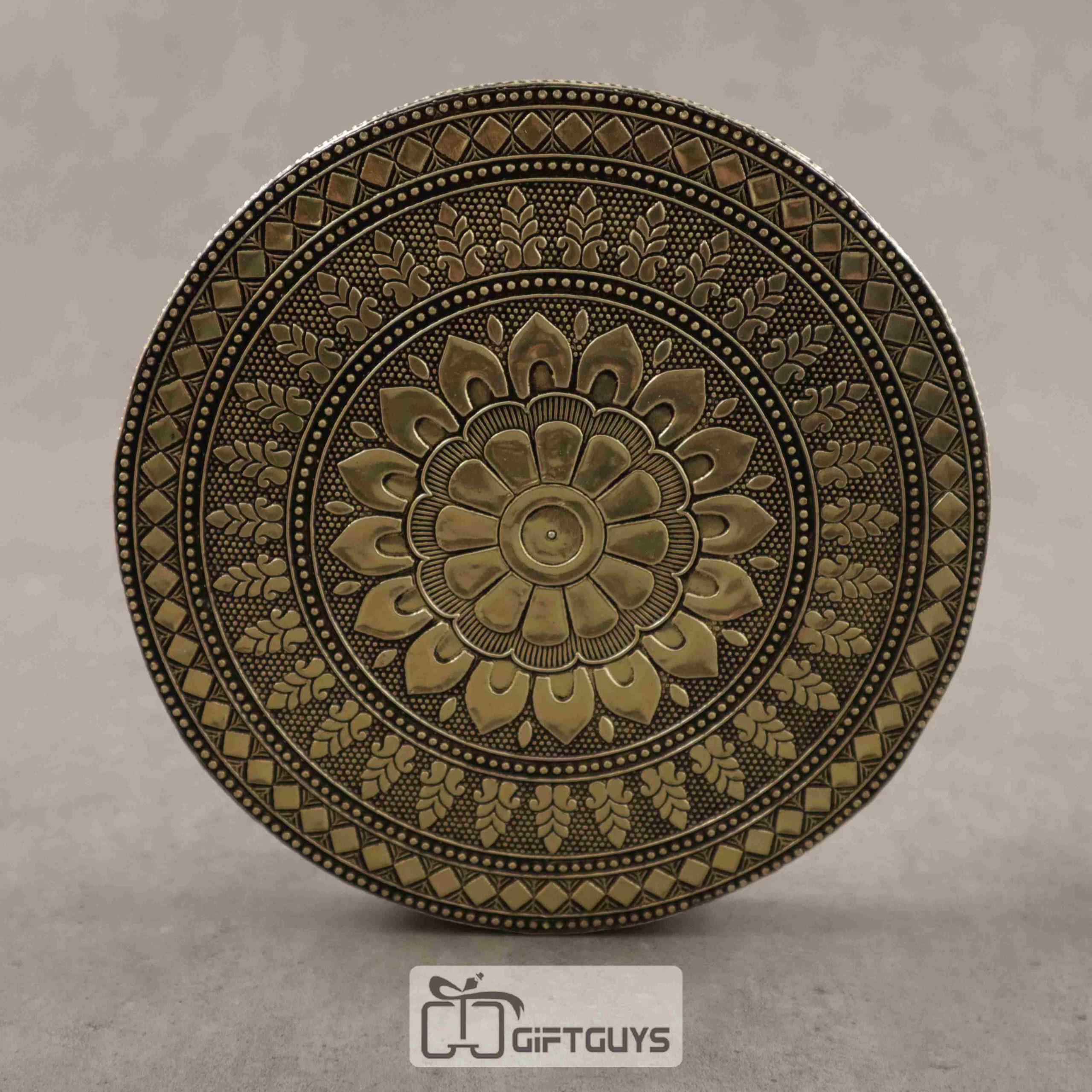 Golden Oxidised Pooja Bajoth 6.5 inch - Image 3