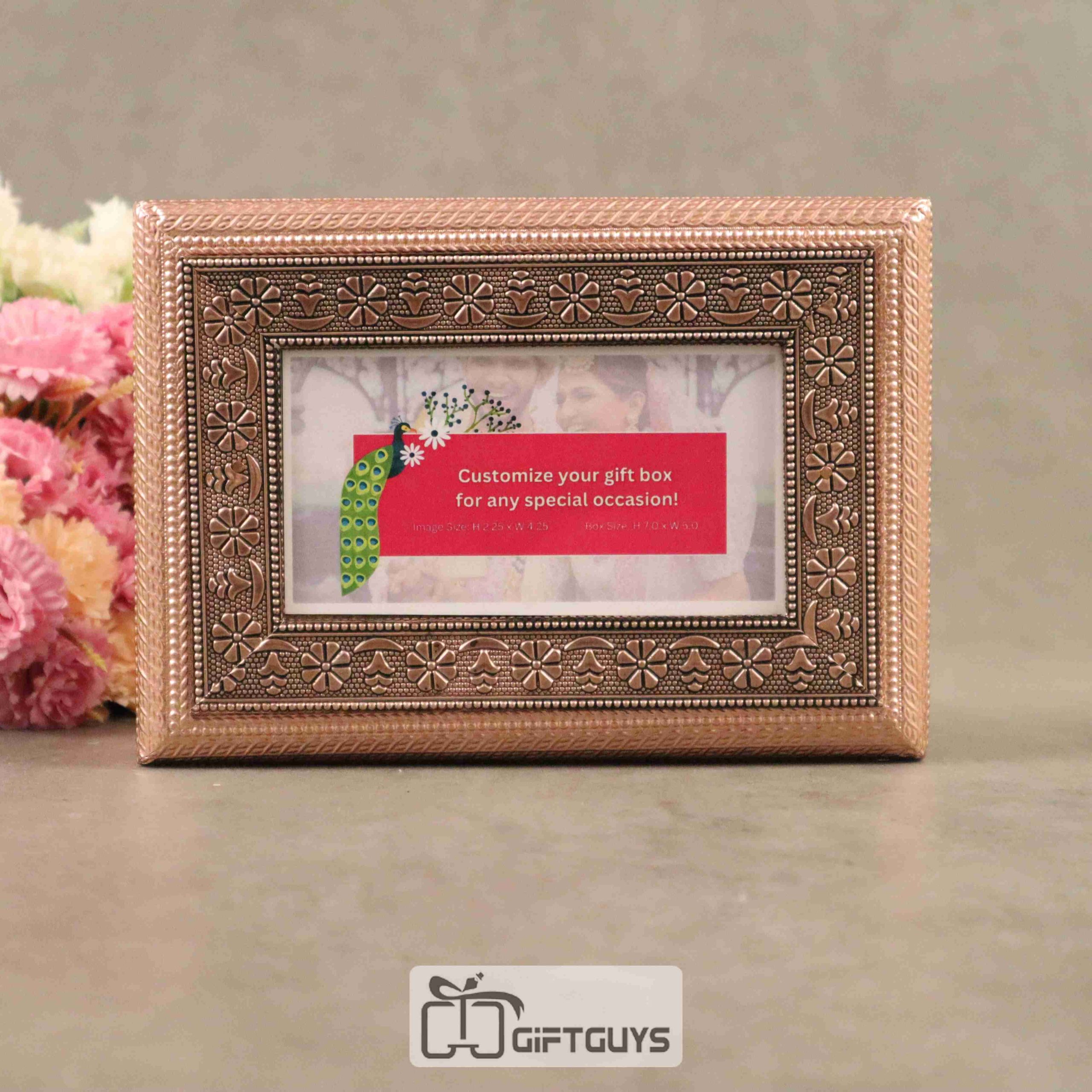 Forever Frame – Custom Dry Fruit Gift Box – 7×5 inch with Personal Image - Image 4
