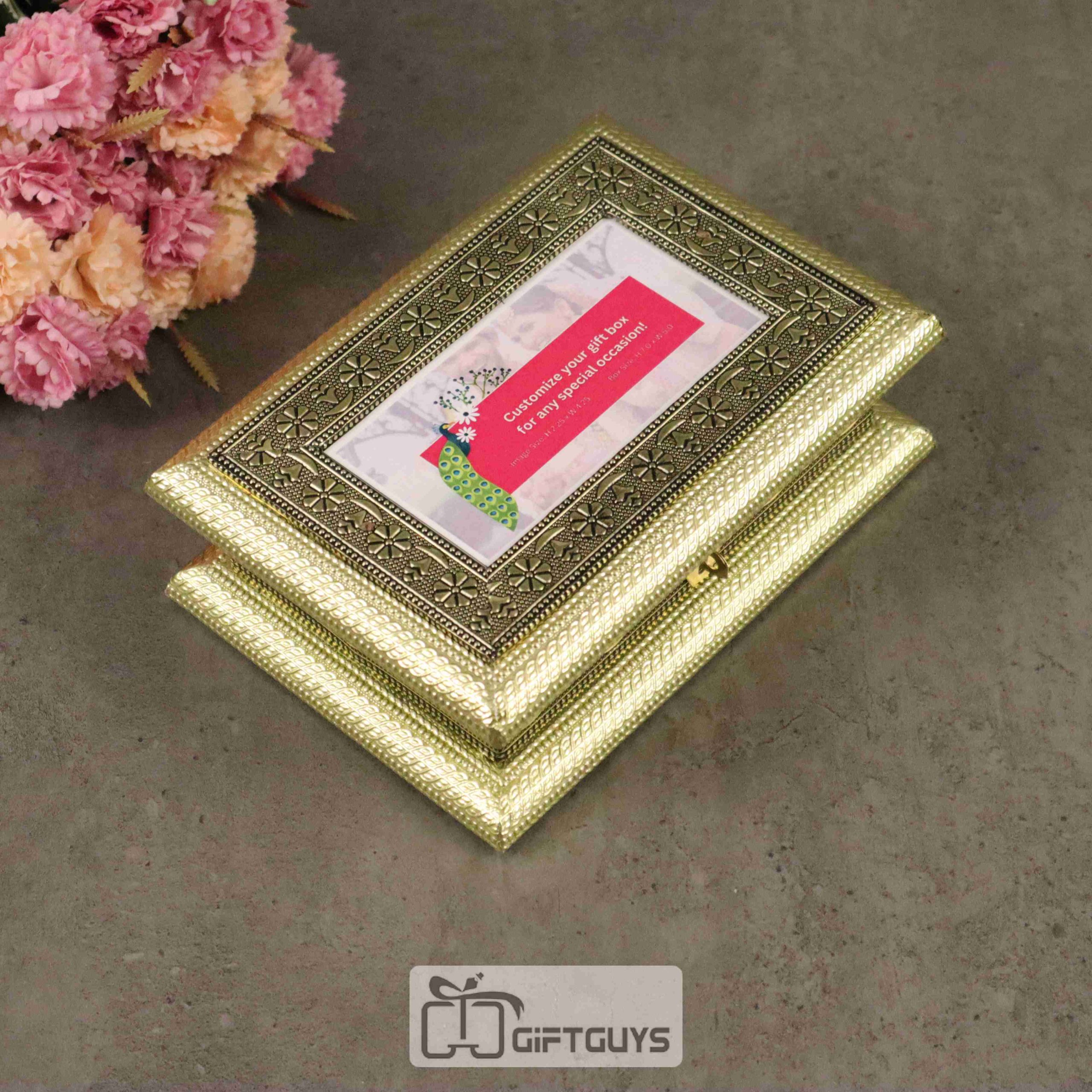 Forever Frame – Custom Dry Fruit Gift Box – 7×5 inch with Personal Image - Image 5