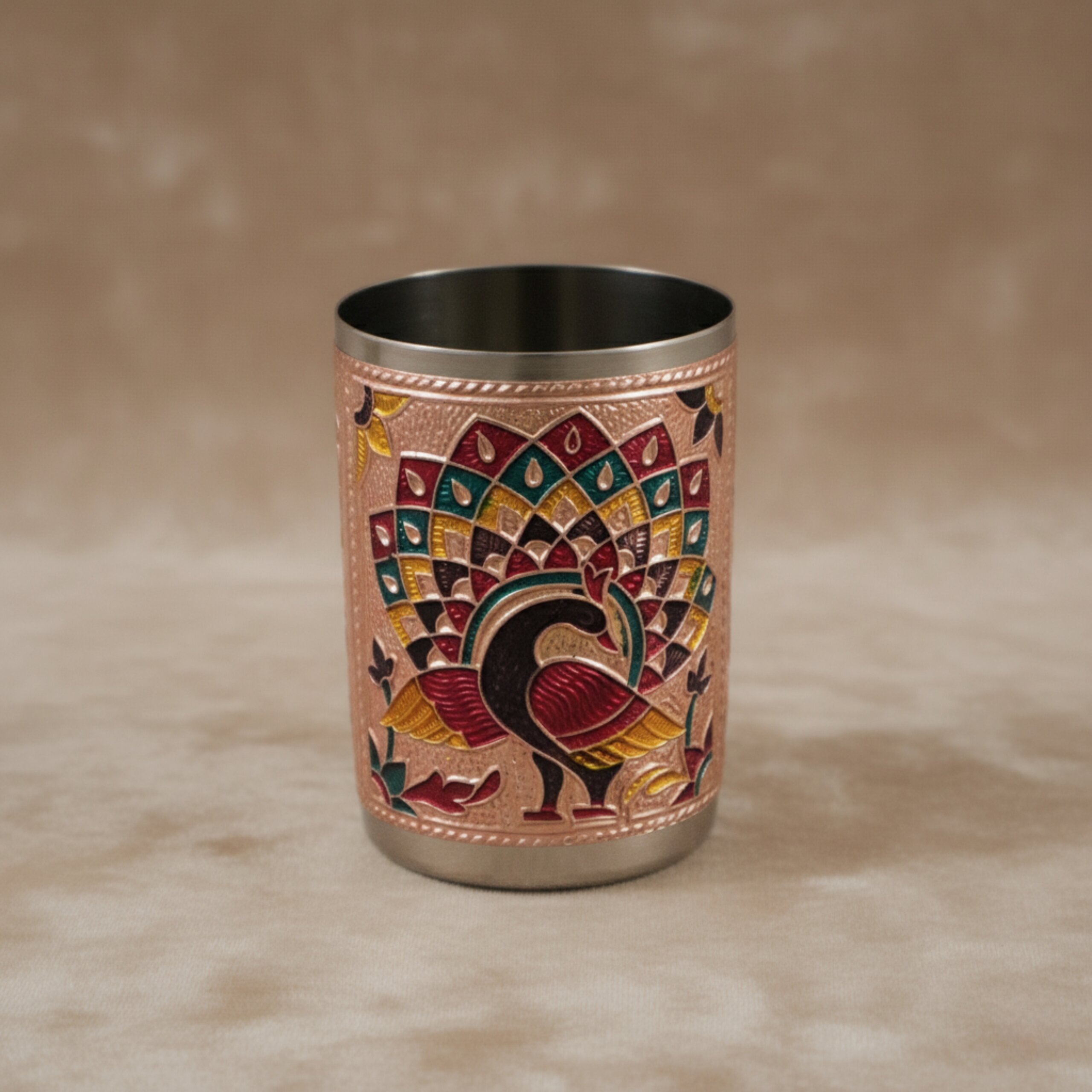 Meenakari Glass