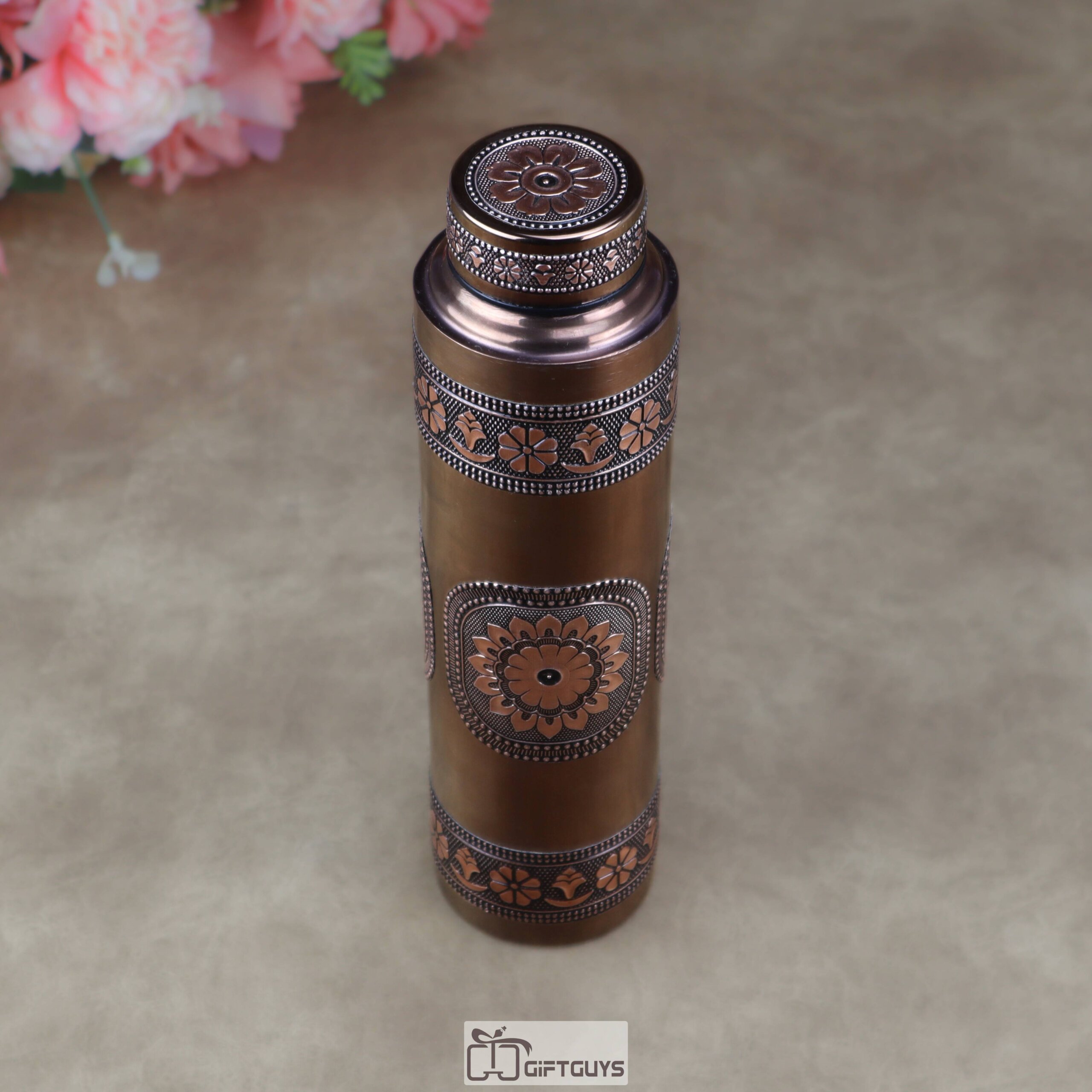 Premium Lightweight Oxidized Steel Bottle – Leak-Proof 900ml Single Wall Water Bottle for Office & Home - Image 3