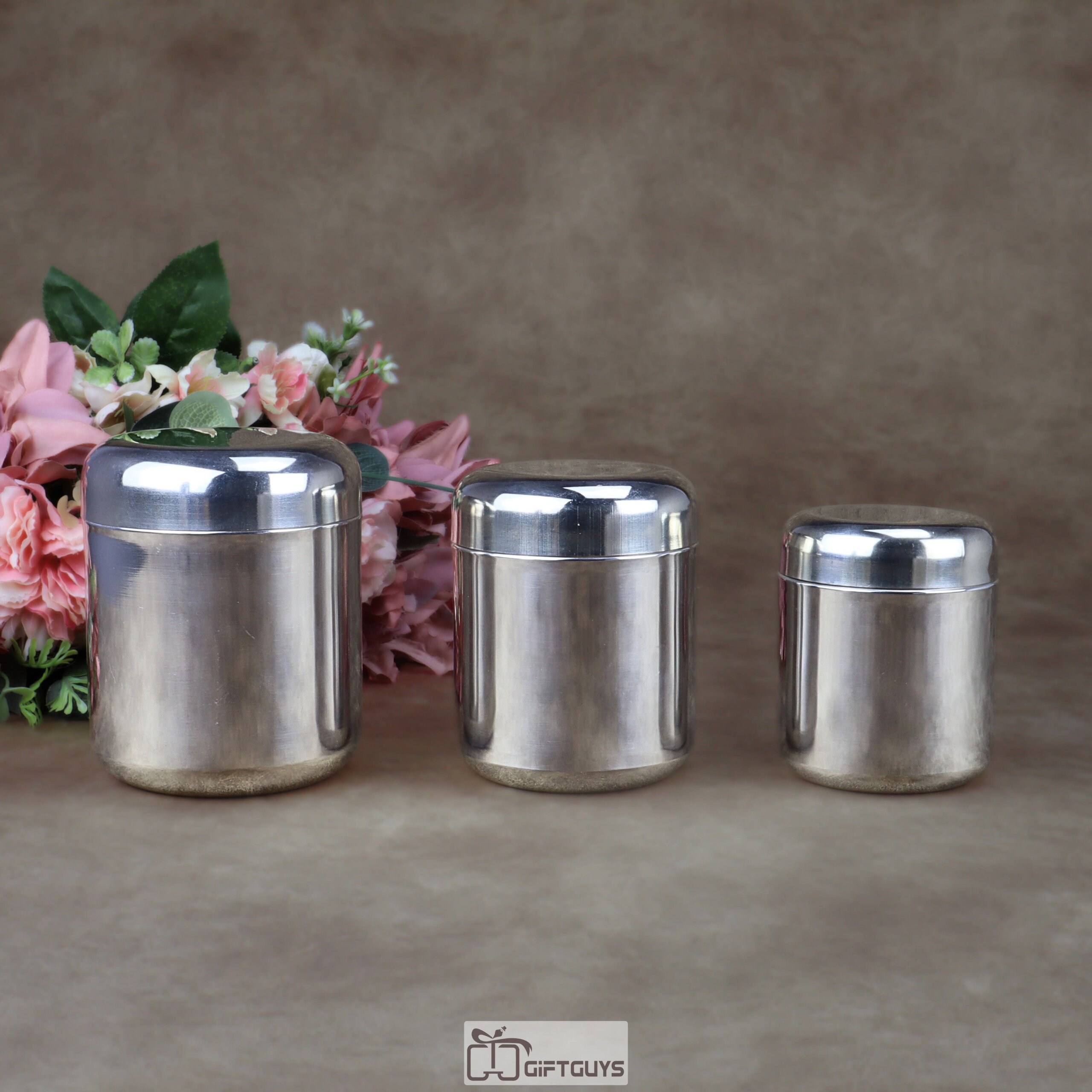 Premium Stainless Steel Storage Box Set of 3 – Airtight Mirror Finish Kitchen Canisters for Dry Fruits, Tea, and Coffee - Image 10