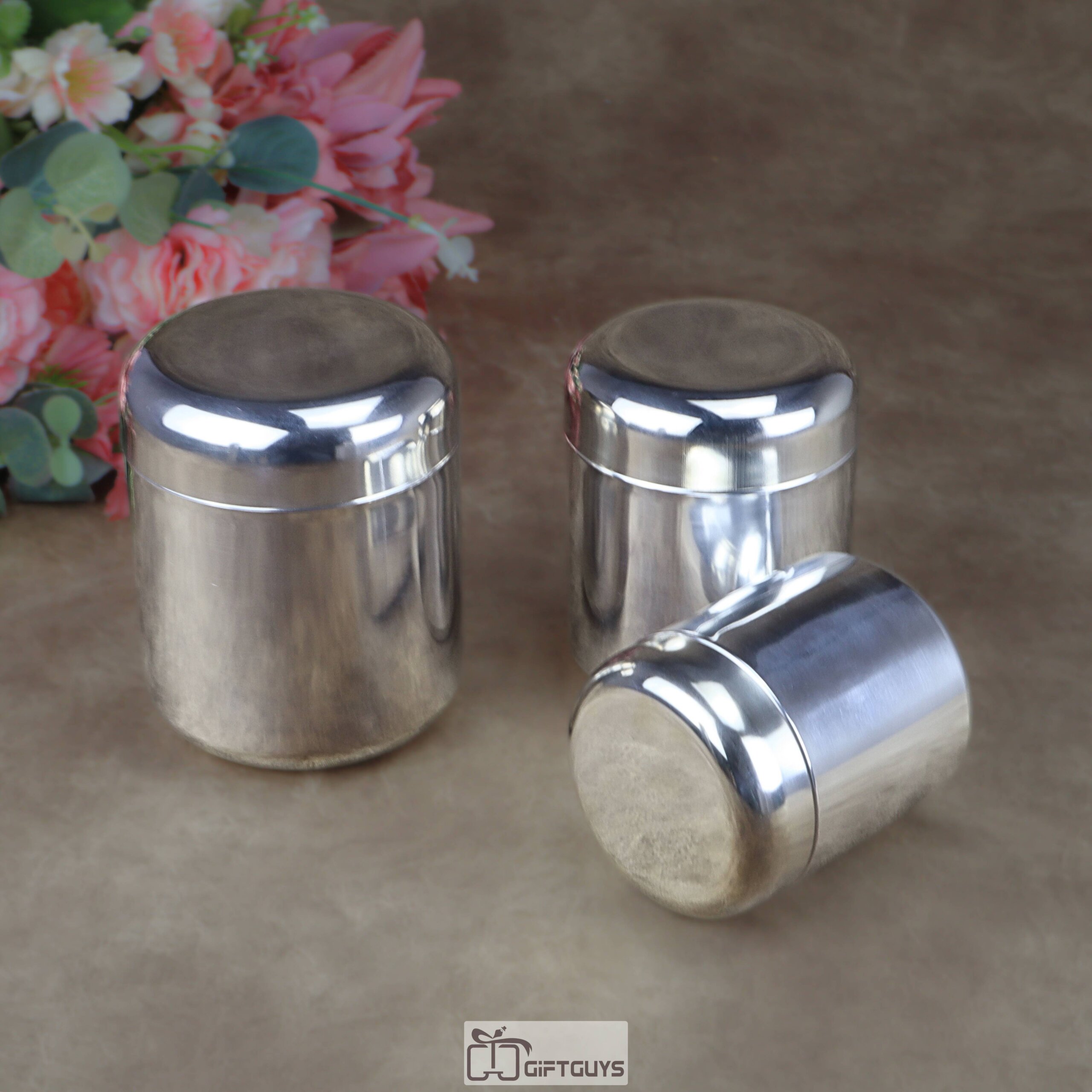 Premium Stainless Steel Storage Box Set of 3 – Airtight Mirror Finish Kitchen Canisters for Dry Fruits, Tea, and Coffee - Image 11