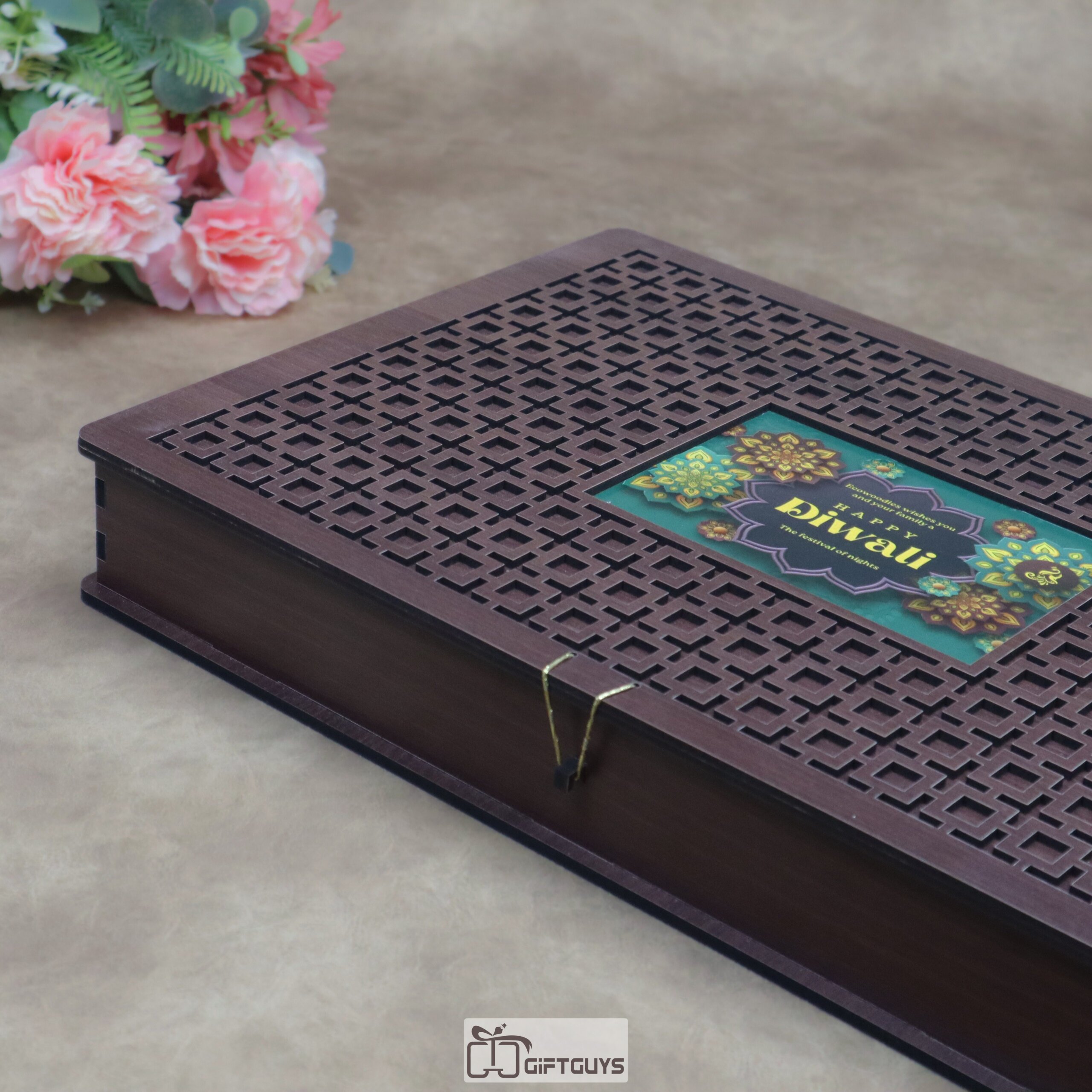 Premium Wooden Multi-Utility Customizable Gift Box - Image 4
