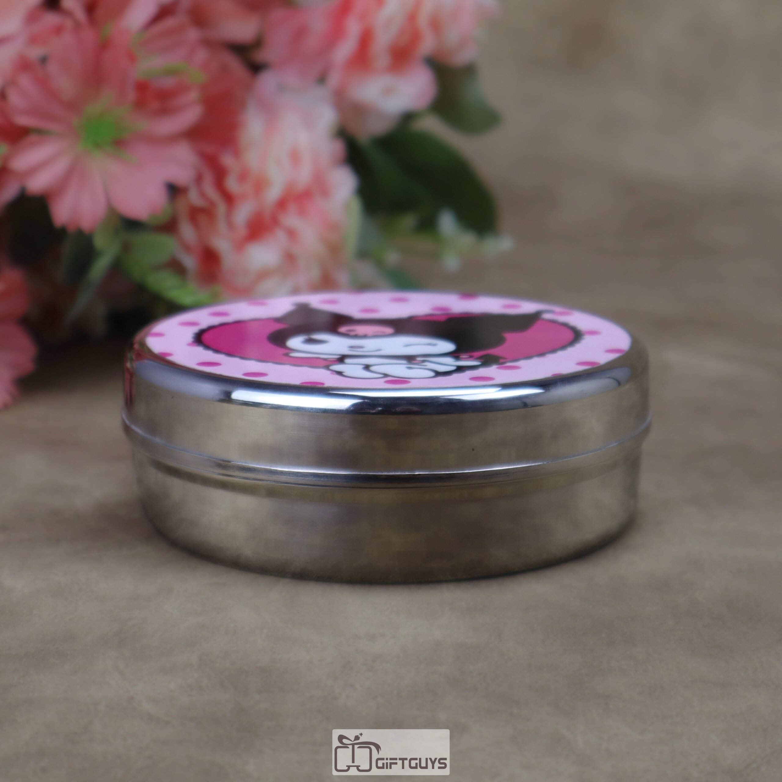 Kids Kuromi Theme Stainless Steel Storage Gift Box - Image 3