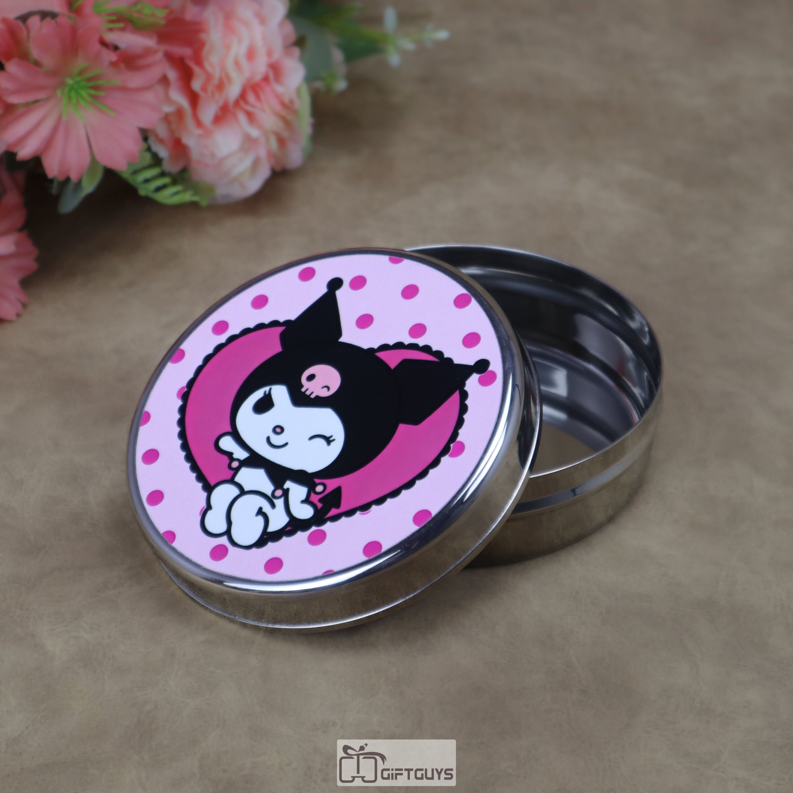 Kids Kuromi Theme Stainless Steel Storage Gift Box - Image 4