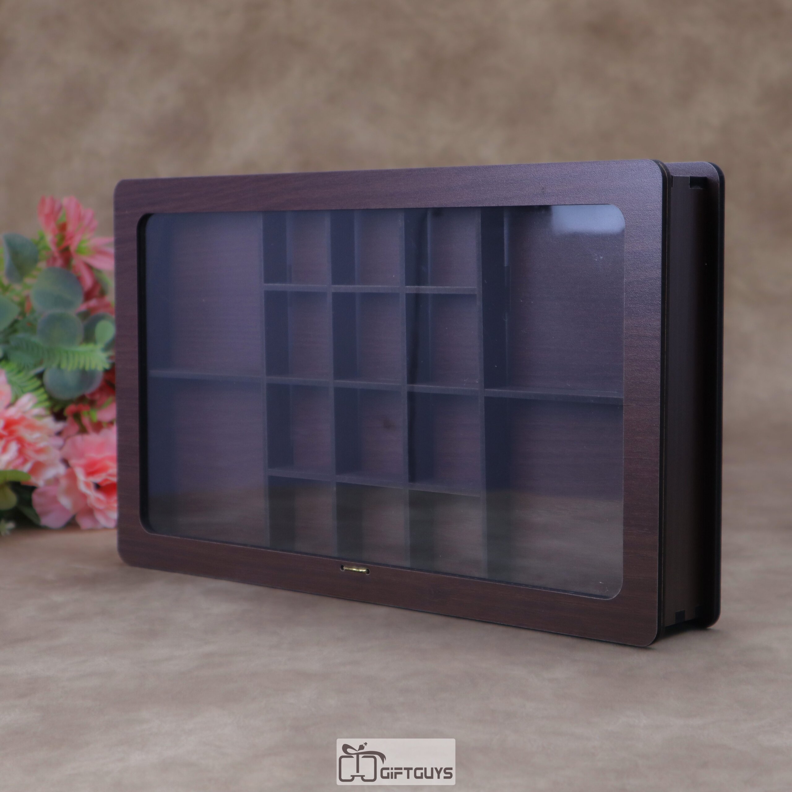 Premium Wooden Multi-Utility Chocolate & Dry Fruit Gift Box - Image 4