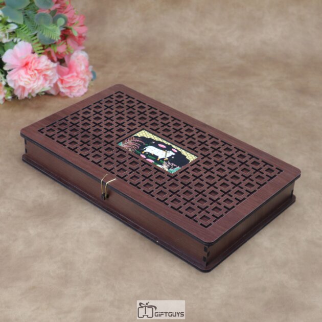 Premium Wooden Multi-Utility Customizable Gift Box