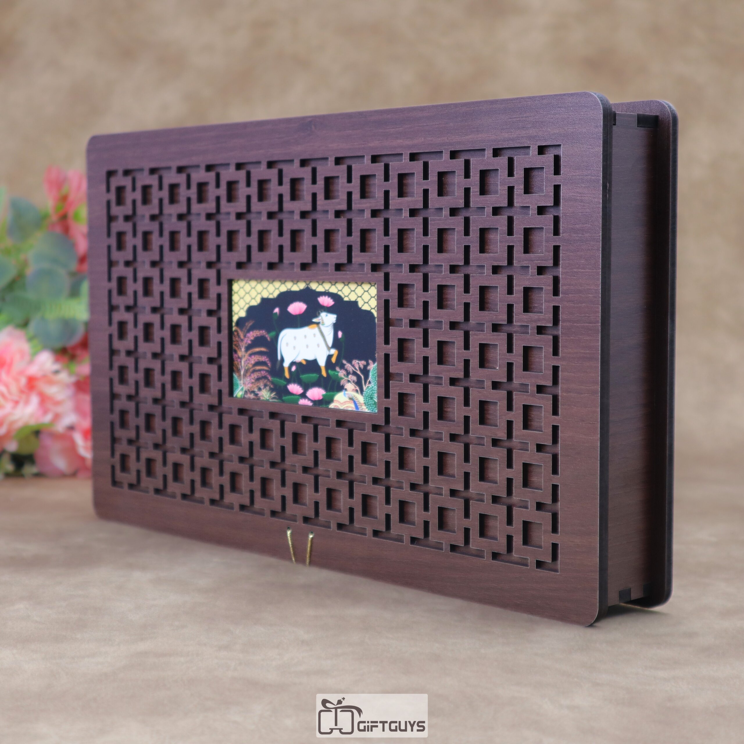 Premium Wooden Multi-Utility Customizable Gift Box - Image 3