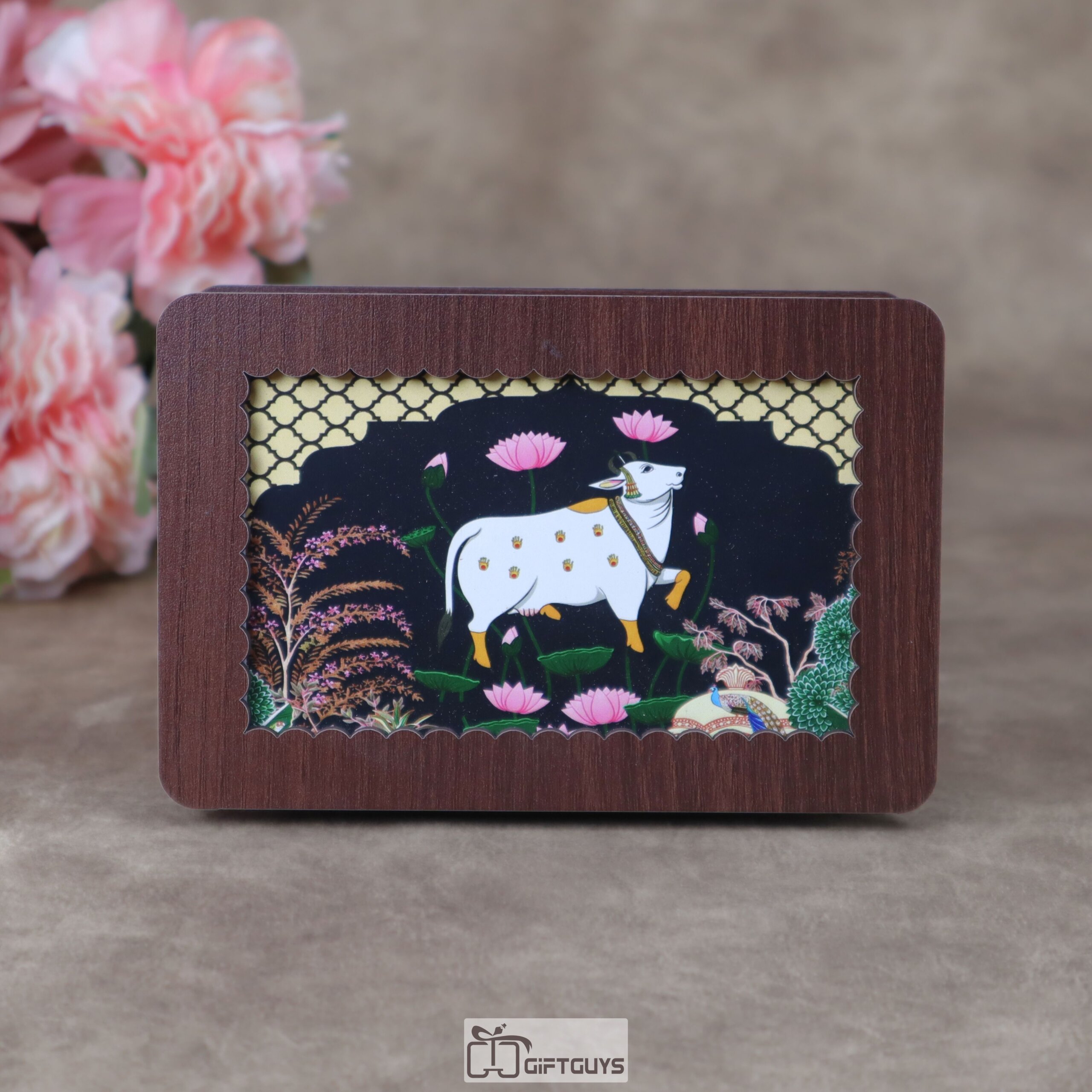 Premium Wooden Multi-Utility Rectangular Gift Box - Image 3
