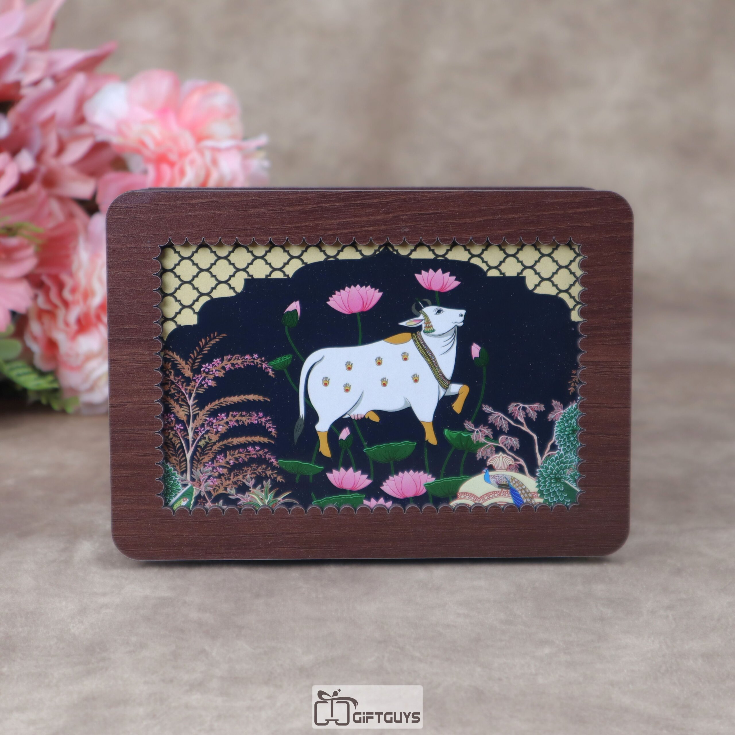 Premium Wooden Multi-Utility Rectangular Gift Box - Image 7